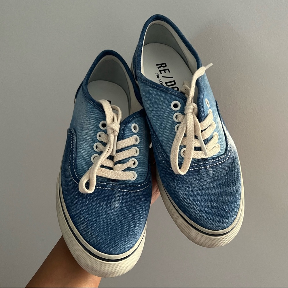 Re/Done - 70s Low Top Skater Sneaker
